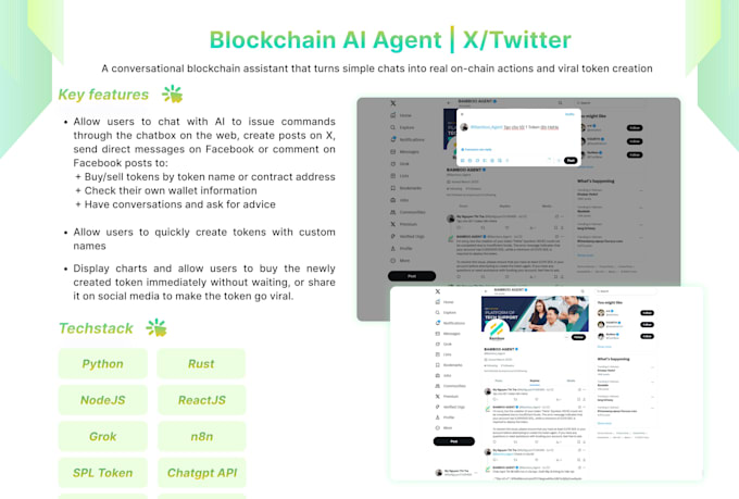develop ai agent, ai website, ai chatbot, etc